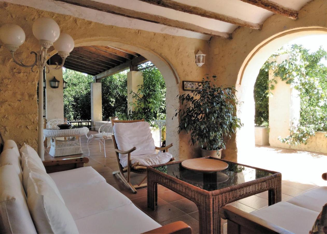 Casa Rural Con Encanto, 4 Hab Con 4 Banos Completos En Suite, Piscina Y Campo Privado Pedreguer Luaran gambar