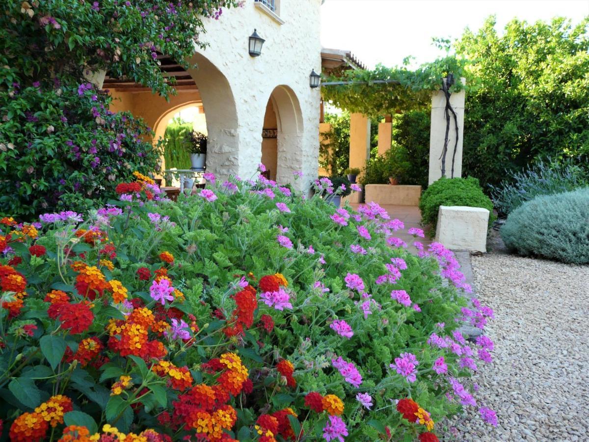 Casa Rural Con Encanto, 4 Hab Con 4 Banos Completos En Suite, Piscina Y Campo Privado Pedreguer Luaran gambar