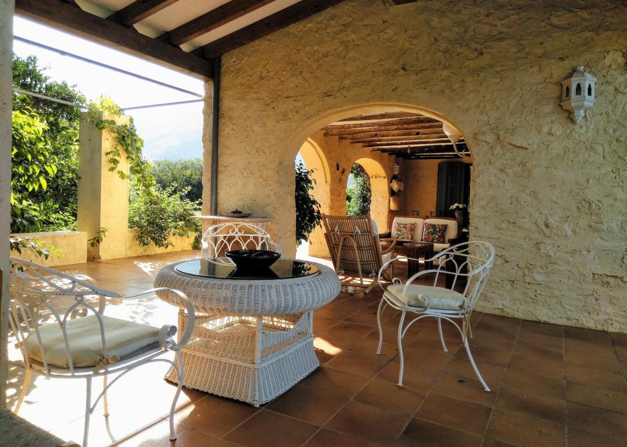 Casa Rural Con Encanto, 4 Hab Con 4 Banos Completos En Suite, Piscina Y Campo Privado Pedreguer Luaran gambar