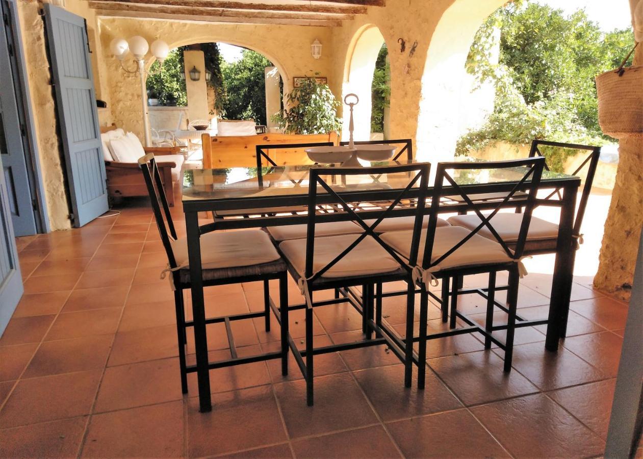 Casa Rural Con Encanto, 4 Hab Con 4 Banos Completos En Suite, Piscina Y Campo Privado Pedreguer Luaran gambar